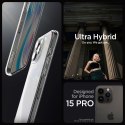 Etui Ultra Hybrid na iPhone 15 Pro przezroczyste