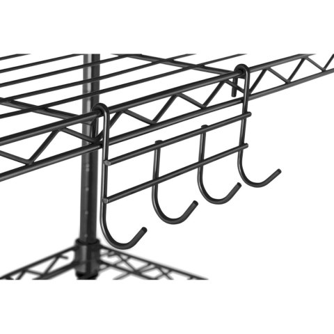 REGAŁ MAGAZYNOWY DRUCIANY AŻUROWY 5 PÓŁEK 55 X 44.5 X 150 CM DO 150 KG REGAŁ MAGAZYNOWY DRUCIANY AŻUROWY 5 PÓŁEK 55 X 44.5 X 150 CM DO 150 KG
