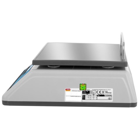WAGA SKLEPOWA HANDLOWA 30 KG / 10 G LCD M LEGALIZACJA WAGA SKLEPOWA HANDLOWA 30 KG / 10 G LCD M LEGALIZACJA