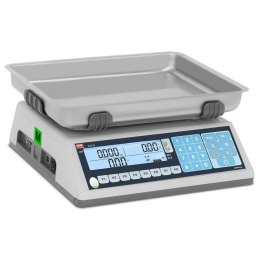 WAGA SKLEPOWA HANDLOWA INTERFEJS RS232 PLU 15 KG / 5 G LCD M LEGALIZACJA