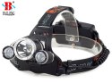 Bailong latarka czołowa led cree xm-l t6 2 x xpe