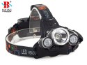Bailong latarka czołowa led cree xm-l t6 2 x xpe