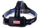 Bailong latarka czołowa zoom led cree xm-l3-u3