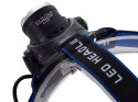 Bailong latarka czołowa zoom led cree xm-l3-u3