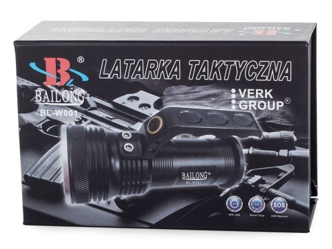 Bailong latarka szperacz policyjna led cree xp-e Bailong latarka szperacz policyjna led cree xp-e