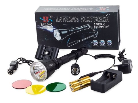 Bailong latarka taktyczna broń cree xm-l t6 q2888 Bailong latarka taktyczna broń cree xm-l t6 q2888