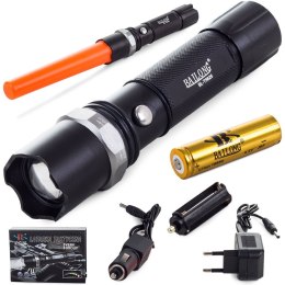 Bailong latarka taktyczna led cree zoom xml-t6 moc