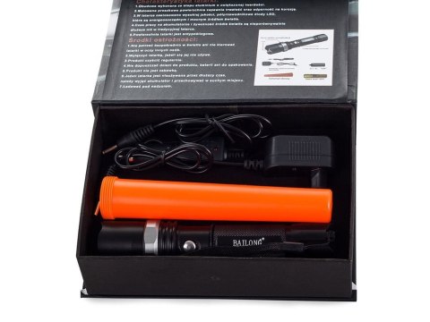 Bailong latarka taktyczna led cree zoom xml-t6 moc Bailong latarka taktyczna led cree zoom xml-t6 moc