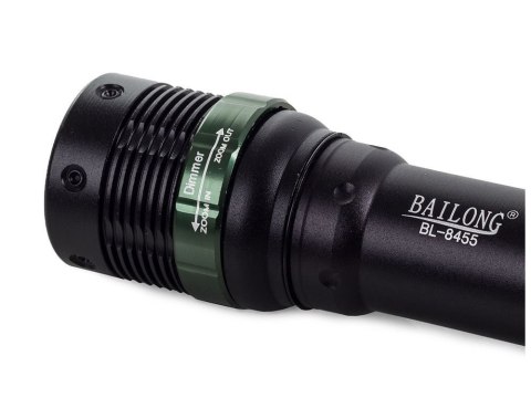 Bailong latarka taktyczna zoom dioda cree xml-t6 Bailong latarka taktyczna zoom dioda cree xml-t6