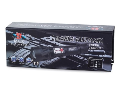 Bailong latarka wojskowa cree led usb xm-l t6 Bailong latarka wojskowa cree led usb xm-l t6