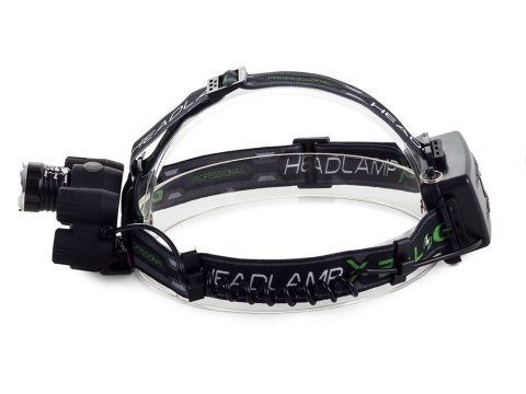 Latarka czołowa bailong 5x led + cob cree xm-l t6 Latarka czołowa bailong 5x led + cob cree xm-l t6