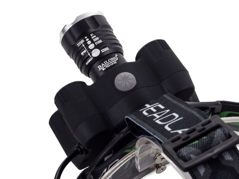Latarka czołowa bailong 5x led + cob cree xm-l t6 Latarka czołowa bailong 5x led + cob cree xm-l t6