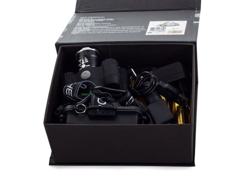Latarka czołowa bailong 5x led + cob cree xm-l t6 Latarka czołowa bailong 5x led + cob cree xm-l t6