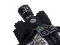 Latarka czołowa bailong cree xm-l t6 7 x led uv