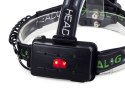 Latarka czołowa bailong cree xm-l t6 7 x led uv