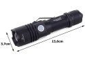 Latarka taktyczna bailong cree led xm-l3-u3 usb