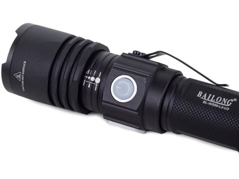 Latarka taktyczna bailong cree led xm-l3-u3 usb Latarka taktyczna bailong cree led xm-l3-u3 usb