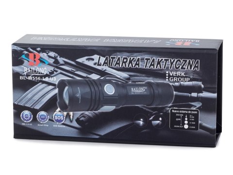 Latarka taktyczna bailong cree led xm-l3-u3 usb Latarka taktyczna bailong cree led xm-l3-u3 usb