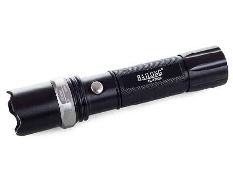 Latarka taktyczna bailong dioda led zoom cree xp-e Latarka taktyczna bailong dioda led zoom cree xp-e