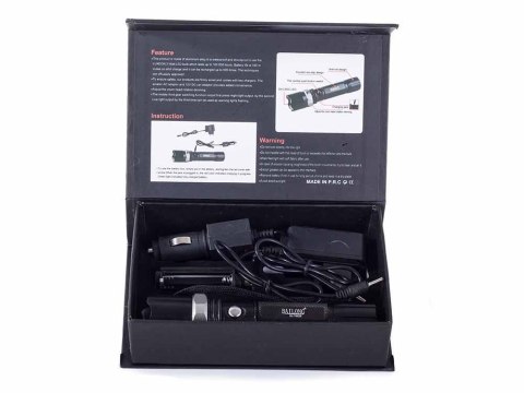 Latarka taktyczna bailong dioda led zoom cree xp-e Latarka taktyczna bailong dioda led zoom cree xp-e