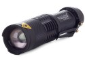 Latarka taktyczna bailong led cree xm-l3-u3 zoom
