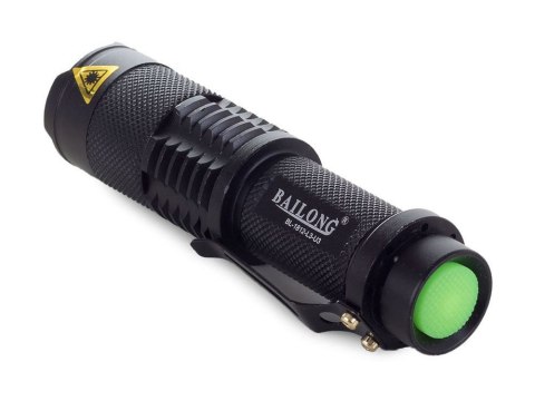 Latarka taktyczna bailong led cree xm-l3-u3 zoom Latarka taktyczna bailong led cree xm-l3-u3 zoom
