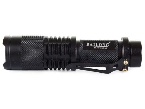 Latarka taktyczna bailong led cree xm-l3-u3 zoom Latarka taktyczna bailong led cree xm-l3-u3 zoom
