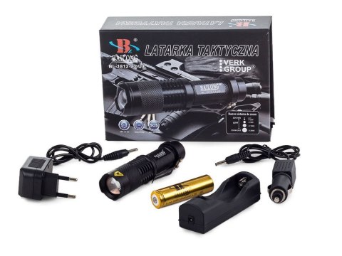 Latarka taktyczna bailong led cree xm-l3-u3 zoom Latarka taktyczna bailong led cree xm-l3-u3 zoom