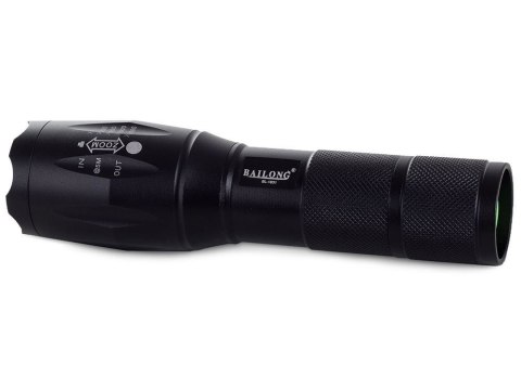 Latarka taktyczna bailong zoom led cree xm-l3-u3 Latarka taktyczna bailong zoom led cree xm-l3-u3