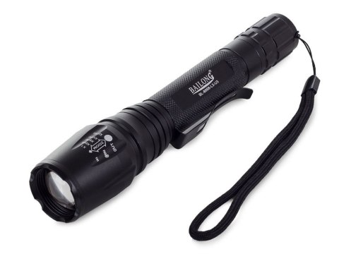 Latarka taktyczna bailong zoom led cree xm-l3-u3 Latarka taktyczna bailong zoom led cree xm-l3-u3