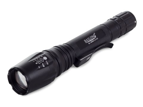 Latarka taktyczna bailong zoom led cree xm-l3-u3 Latarka taktyczna bailong zoom led cree xm-l3-u3