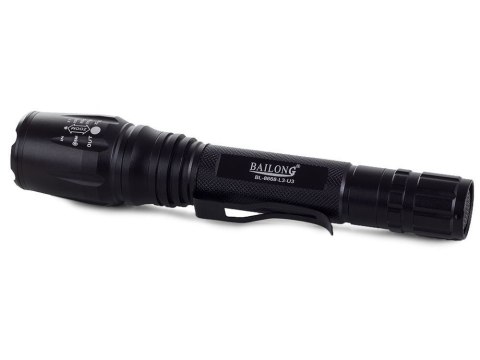 Latarka taktyczna bailong zoom led cree xm-l3-u3 Latarka taktyczna bailong zoom led cree xm-l3-u3