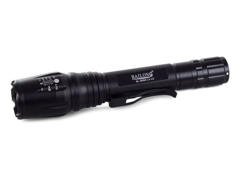 Latarka taktyczna bailong zoom led cree xm-l3-u3 Latarka taktyczna bailong zoom led cree xm-l3-u3