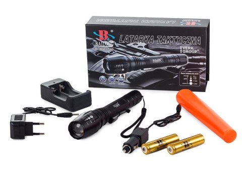 Latarka taktyczna bailong zoom led cree xm-l3-u3 Latarka taktyczna bailong zoom led cree xm-l3-u3