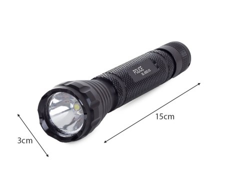 Latarka taktyczna dioda led smycz na baterię 10w Latarka taktyczna dioda led smycz na baterię 10w