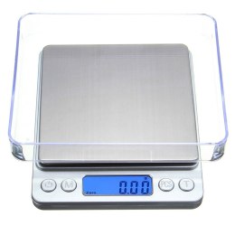 Waga jubilerska kuchenna 2000g 2kg lcd cyfrowa 0,1