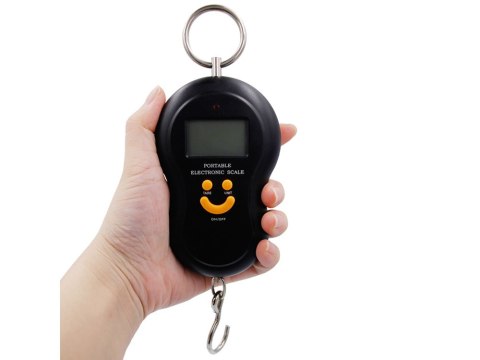 Waga wędkarska hakowa bagażowa podróżna lcd 50kg Waga wędkarska hakowa bagażowa podróżna lcd 50kg