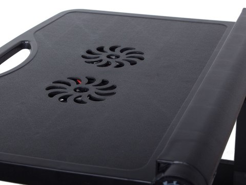 Stolik pod laptopa podstawka chłodząca składany Stolik pod laptopa podstawka chłodząca składany