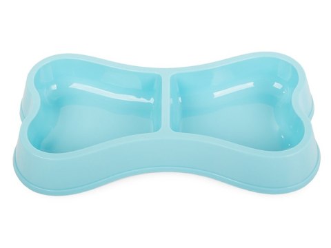 Miska plastikowa dla psa kota podwójna 0,15l Miska plastikowa dla psa kota podwójna 0,15l