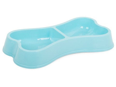 Miska plastikowa dla psa kota podwójna 0,25l Miska plastikowa dla psa kota podwójna 0,25l