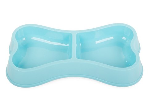 Miska plastikowa dla psa kota podwójna 0,25l Miska plastikowa dla psa kota podwójna 0,25l
