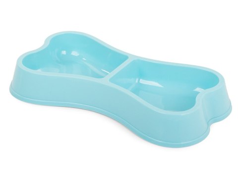 Miska plastikowa dla psa kota podwójna 0,25l Miska plastikowa dla psa kota podwójna 0,25l