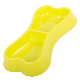 Miska plastikowa dla psa kota podwójna 0,25l