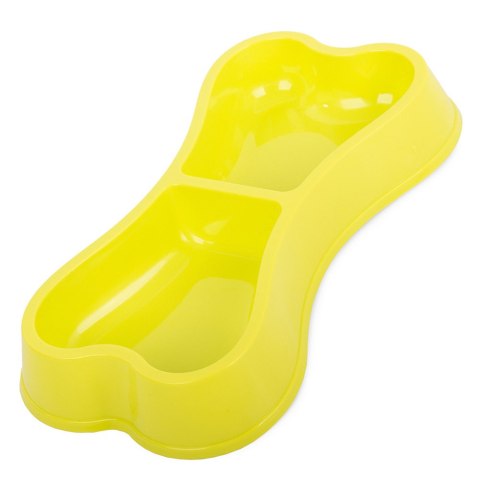 Miska plastikowa dla psa kota podwójna 0,25l Miska plastikowa dla psa kota podwójna 0,25l