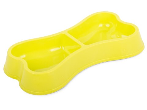 Miska plastikowa dla psa kota podwójna 0,25l Miska plastikowa dla psa kota podwójna 0,25l