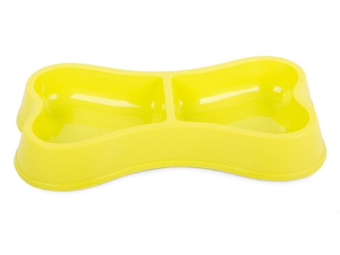 Miska plastikowa dla psa kota podwójna 0,25l Miska plastikowa dla psa kota podwójna 0,25l