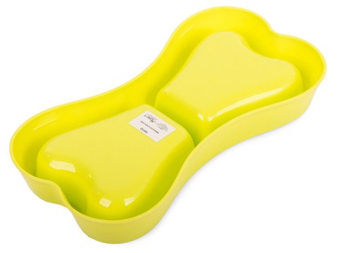 Miska plastikowa dla psa kota podwójna 0,25l Miska plastikowa dla psa kota podwójna 0,25l