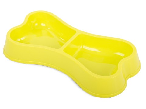 Miska plastikowa dla psa kota podwójna 0,25l Miska plastikowa dla psa kota podwójna 0,25l