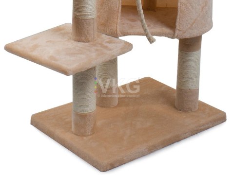 DRAPAK DLA KOTA DRZEWKO DOMEK LEGOWISKO 119cm DRAPAK DLA KOTA DRZEWKO DOMEK LEGOWISKO 119cm