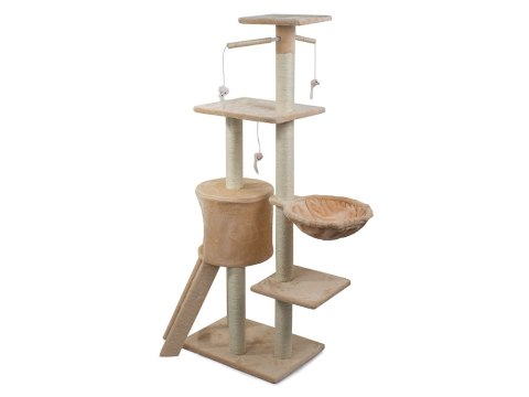 Drapak dla kota drzewko wieża legowisko 138cm Drapak dla kota drzewko wieża legowisko 138cm